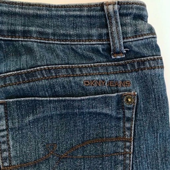 Donna Karan DKNY Flare Leg Jeans - Picture 5 of 8